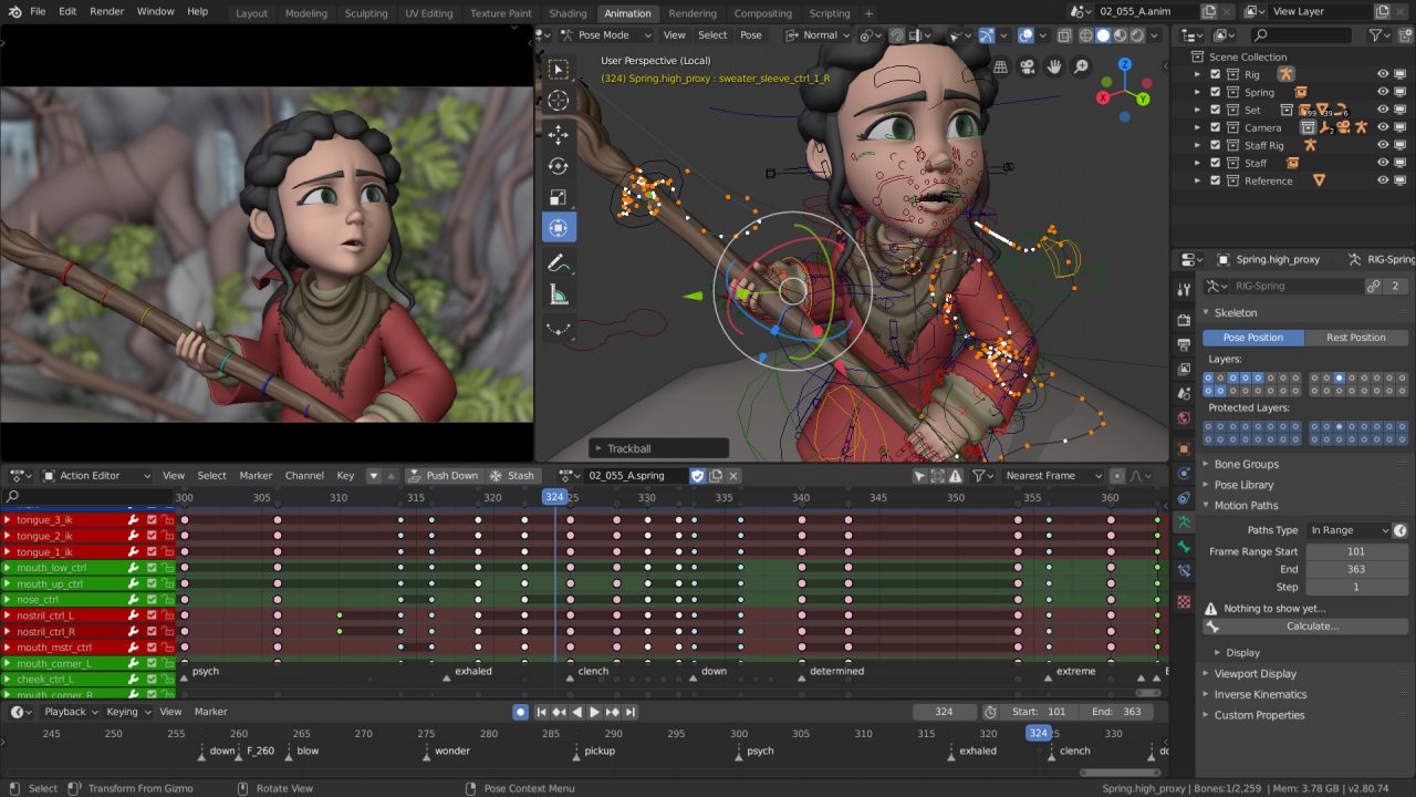 Animation and Rigging - Download Blender